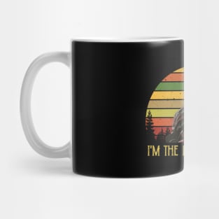 Vintage Cop I'm The Party Pooper Mug